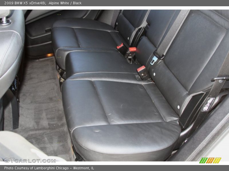 Alpine White / Black 2009 BMW X5 xDrive48i