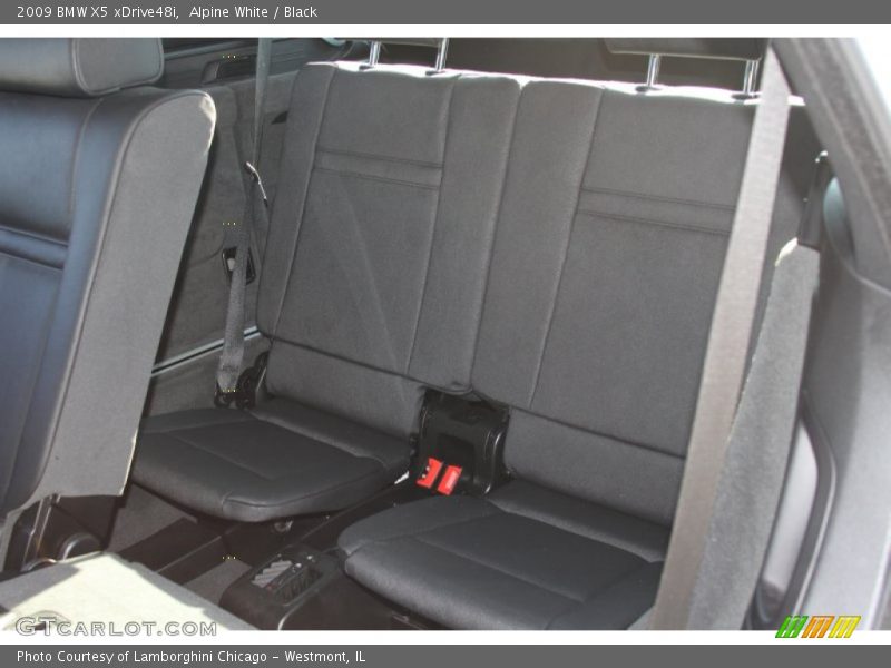 Alpine White / Black 2009 BMW X5 xDrive48i