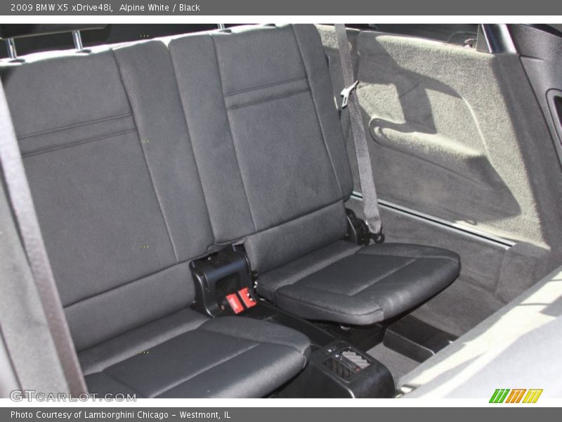 Alpine White / Black 2009 BMW X5 xDrive48i