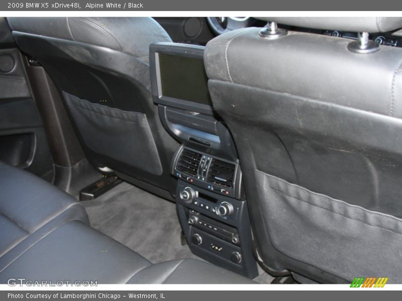 Alpine White / Black 2009 BMW X5 xDrive48i