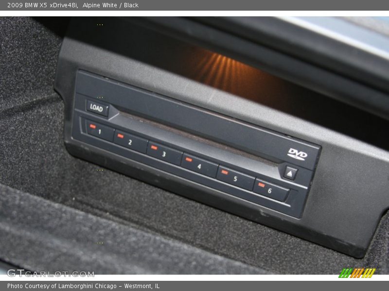 Alpine White / Black 2009 BMW X5 xDrive48i