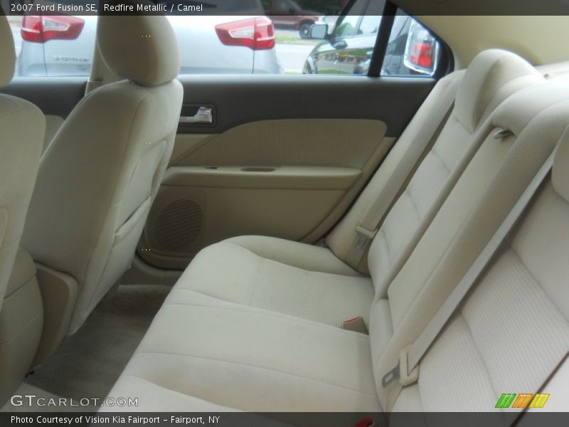 Redfire Metallic / Camel 2007 Ford Fusion SE