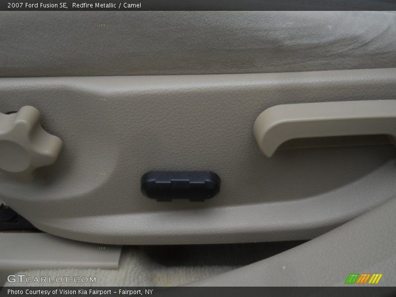 Redfire Metallic / Camel 2007 Ford Fusion SE