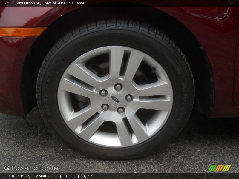 Redfire Metallic / Camel 2007 Ford Fusion SE