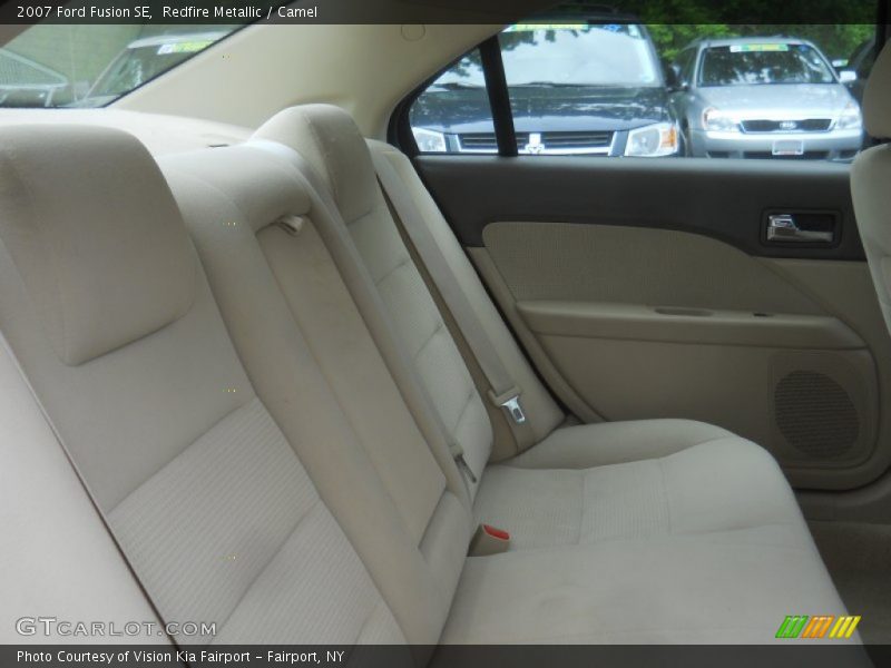 Redfire Metallic / Camel 2007 Ford Fusion SE