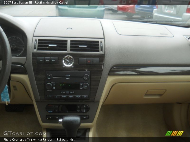 Redfire Metallic / Camel 2007 Ford Fusion SE