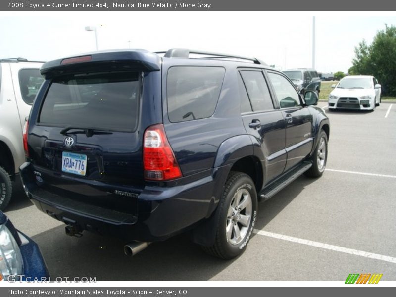 Nautical Blue Metallic / Stone Gray 2008 Toyota 4Runner Limited 4x4