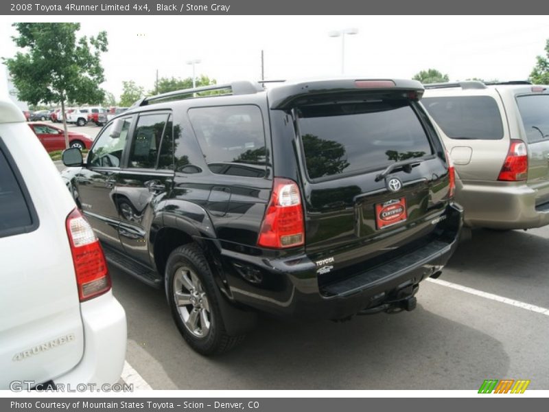 Black / Stone Gray 2008 Toyota 4Runner Limited 4x4