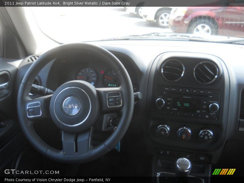 Bright Silver Metallic / Dark Slate Gray 2011 Jeep Patriot Latitude 4x4