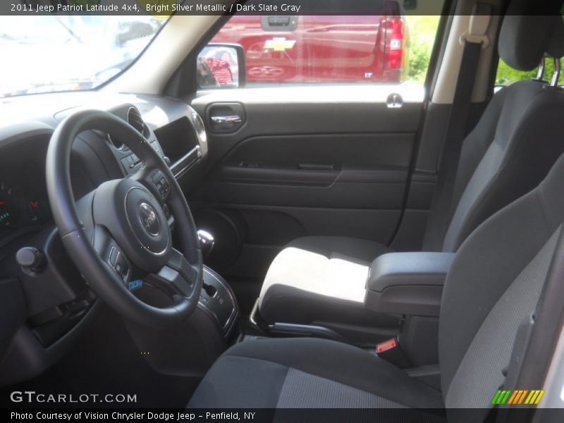 Bright Silver Metallic / Dark Slate Gray 2011 Jeep Patriot Latitude 4x4