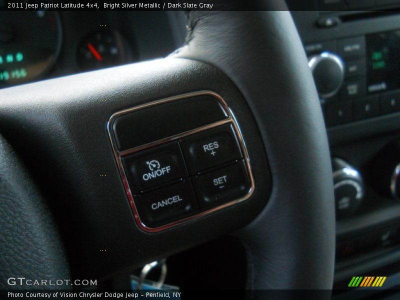 Bright Silver Metallic / Dark Slate Gray 2011 Jeep Patriot Latitude 4x4