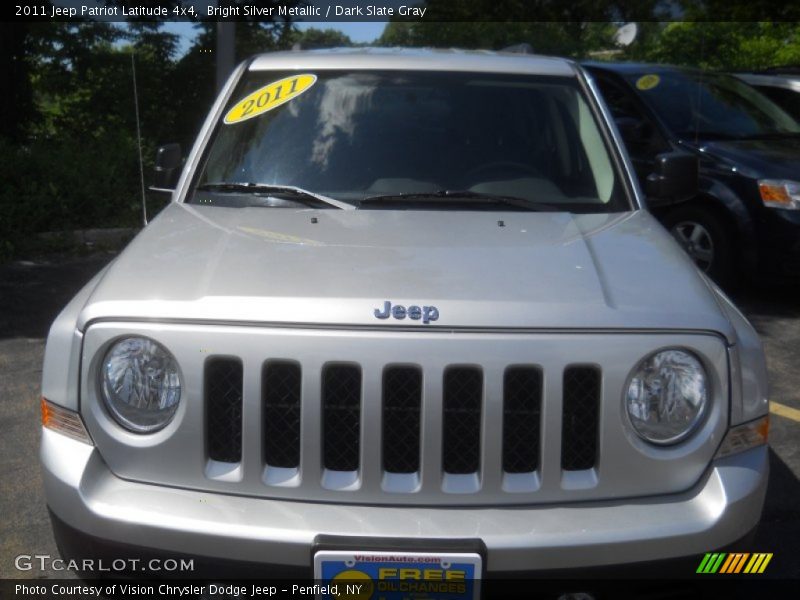 Bright Silver Metallic / Dark Slate Gray 2011 Jeep Patriot Latitude 4x4
