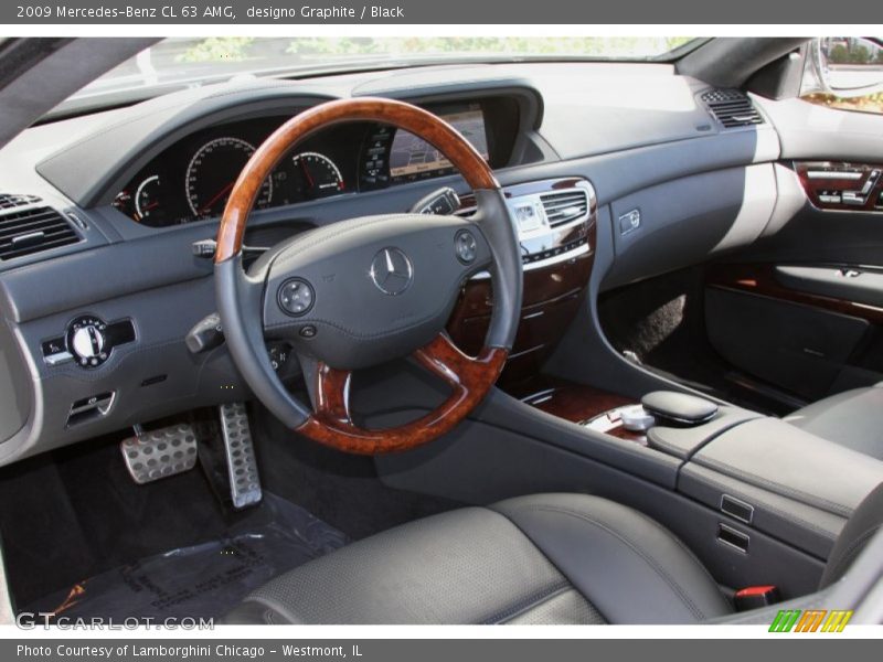 Dashboard of 2009 CL 63 AMG