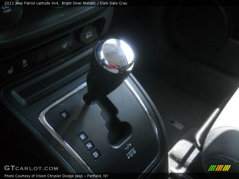 Bright Silver Metallic / Dark Slate Gray 2011 Jeep Patriot Latitude 4x4