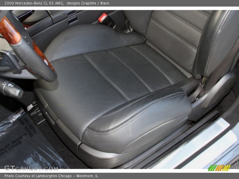 Front Seat of 2009 CL 63 AMG