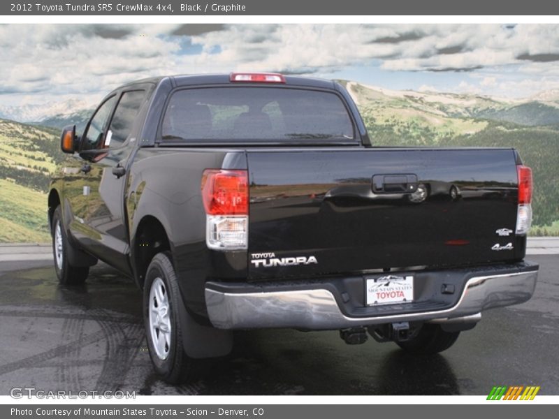 Black / Graphite 2012 Toyota Tundra SR5 CrewMax 4x4