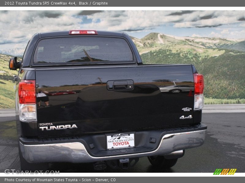 Black / Graphite 2012 Toyota Tundra SR5 CrewMax 4x4