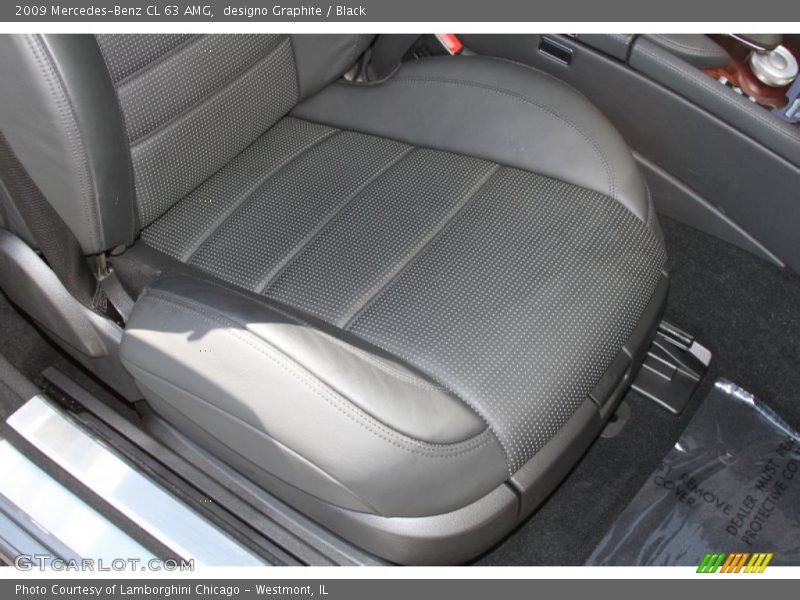 Front Seat of 2009 CL 63 AMG