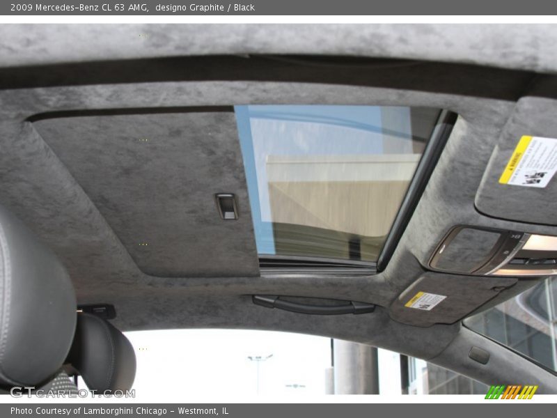  2009 CL 63 AMG Window Sticker