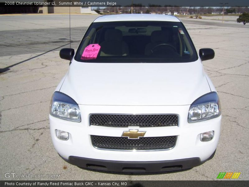 Summit White / Cashmere Beige 2008 Chevrolet Uplander LS