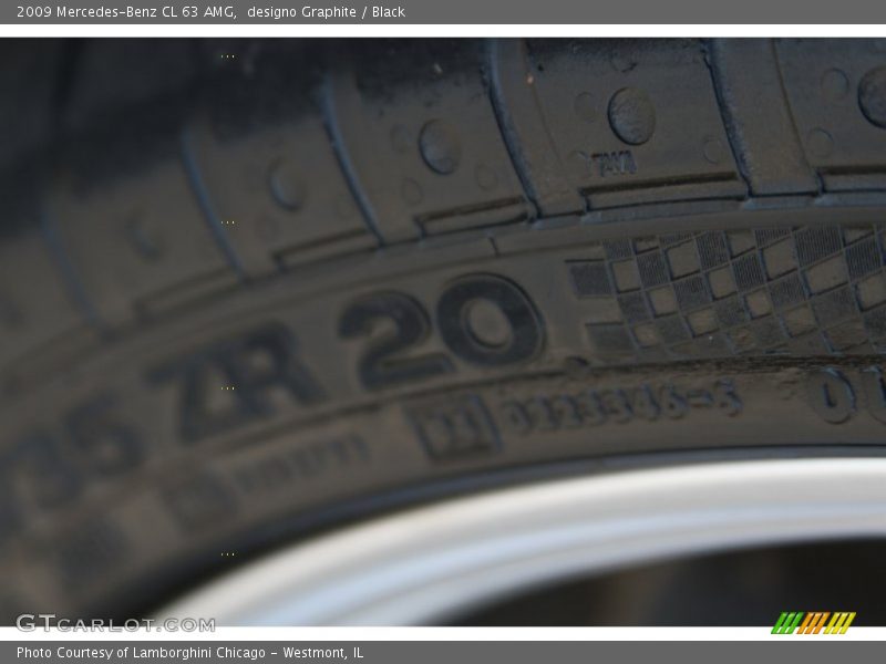 designo Graphite / Black 2009 Mercedes-Benz CL 63 AMG