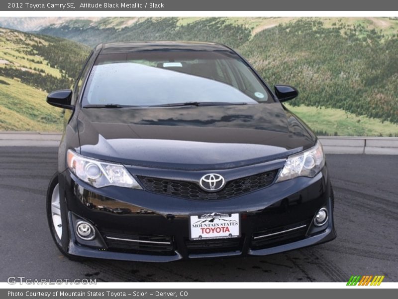 Attitude Black Metallic / Black 2012 Toyota Camry SE