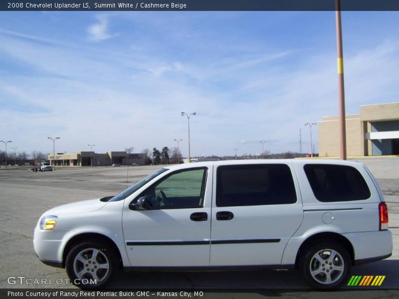 Summit White / Cashmere Beige 2008 Chevrolet Uplander LS