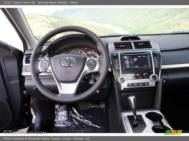 Attitude Black Metallic / Black 2012 Toyota Camry SE