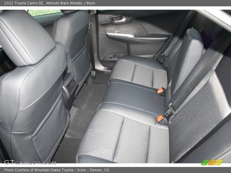 Attitude Black Metallic / Black 2012 Toyota Camry SE