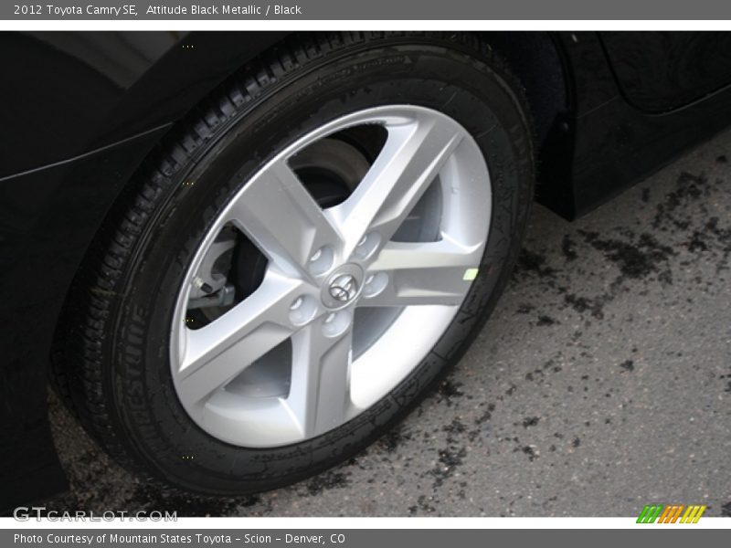 Attitude Black Metallic / Black 2012 Toyota Camry SE