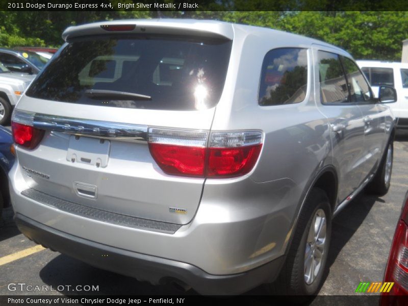 Bright Silver Metallic / Black 2011 Dodge Durango Express 4x4