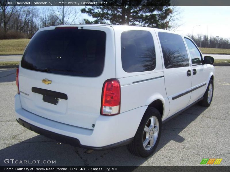 Summit White / Cashmere Beige 2008 Chevrolet Uplander LS