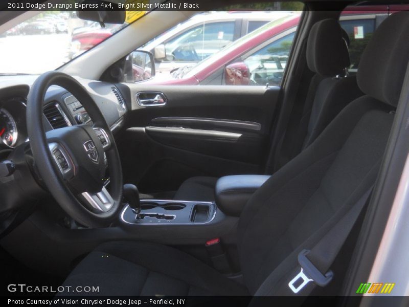 Bright Silver Metallic / Black 2011 Dodge Durango Express 4x4