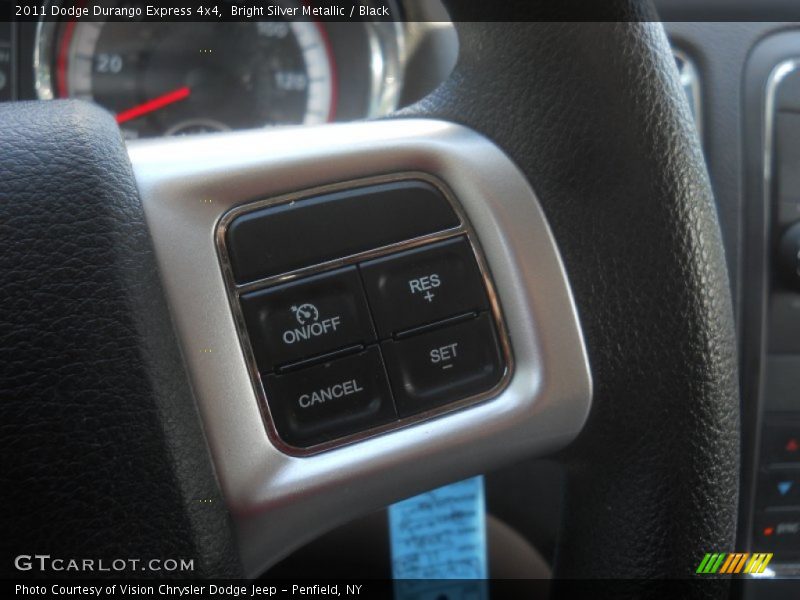 Bright Silver Metallic / Black 2011 Dodge Durango Express 4x4