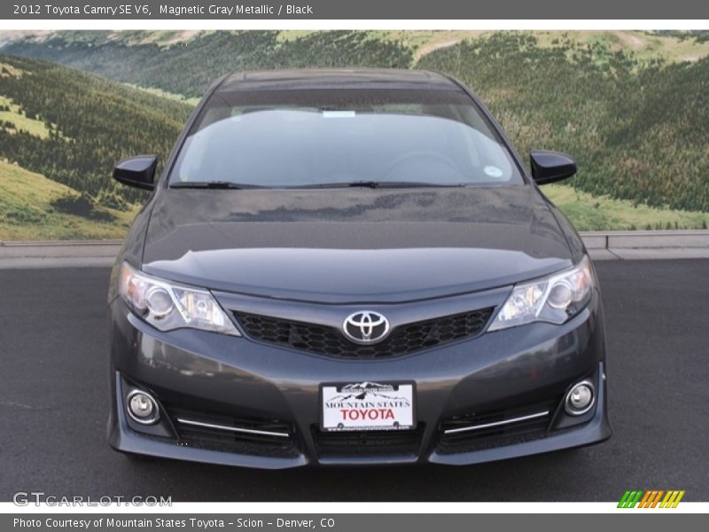 Magnetic Gray Metallic / Black 2012 Toyota Camry SE V6