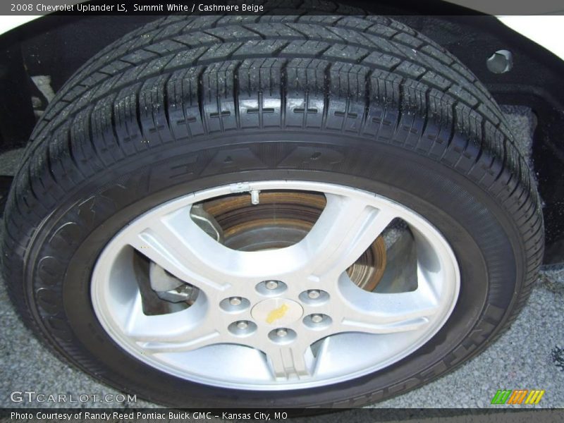 Summit White / Cashmere Beige 2008 Chevrolet Uplander LS