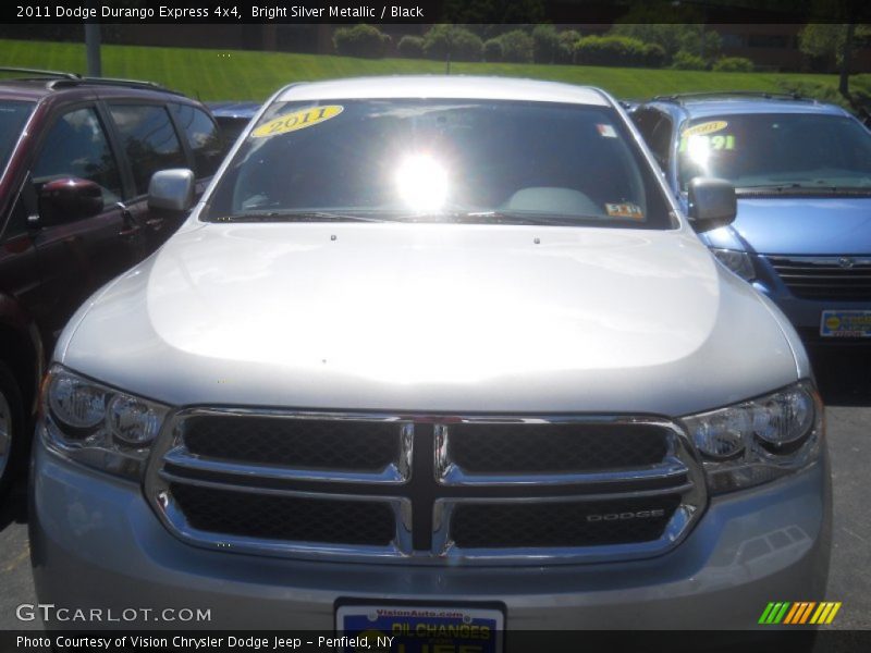 Bright Silver Metallic / Black 2011 Dodge Durango Express 4x4