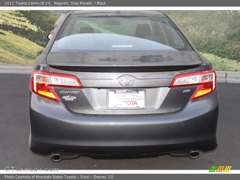 Magnetic Gray Metallic / Black 2012 Toyota Camry SE V6