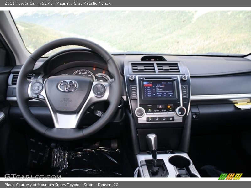 Magnetic Gray Metallic / Black 2012 Toyota Camry SE V6