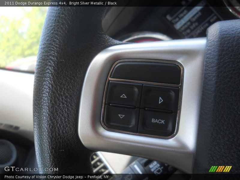 Bright Silver Metallic / Black 2011 Dodge Durango Express 4x4