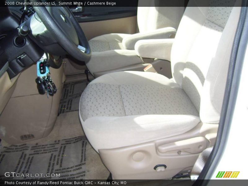 Summit White / Cashmere Beige 2008 Chevrolet Uplander LS