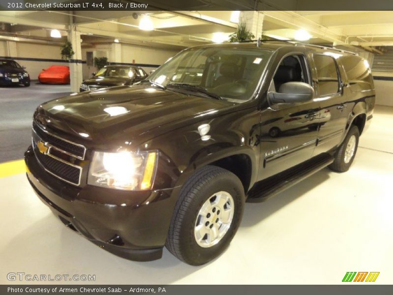 Black / Ebony 2012 Chevrolet Suburban LT 4x4