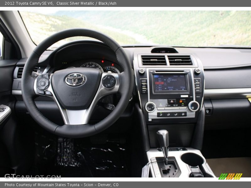 Classic Silver Metallic / Black/Ash 2012 Toyota Camry SE V6