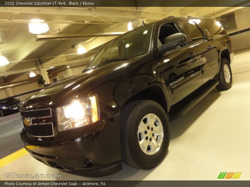 Black / Ebony 2012 Chevrolet Suburban LT 4x4