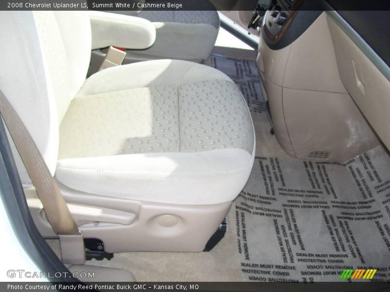 Summit White / Cashmere Beige 2008 Chevrolet Uplander LS