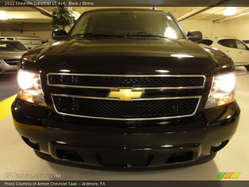 Black / Ebony 2012 Chevrolet Suburban LT 4x4