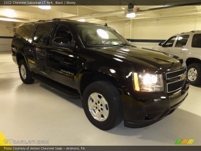 Black / Ebony 2012 Chevrolet Suburban LT 4x4