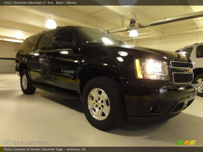 Black / Ebony 2012 Chevrolet Suburban LT 4x4