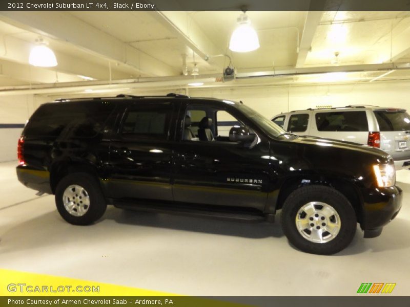 Black / Ebony 2012 Chevrolet Suburban LT 4x4
