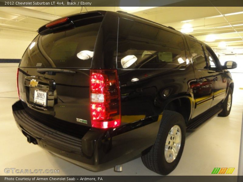 Black / Ebony 2012 Chevrolet Suburban LT 4x4